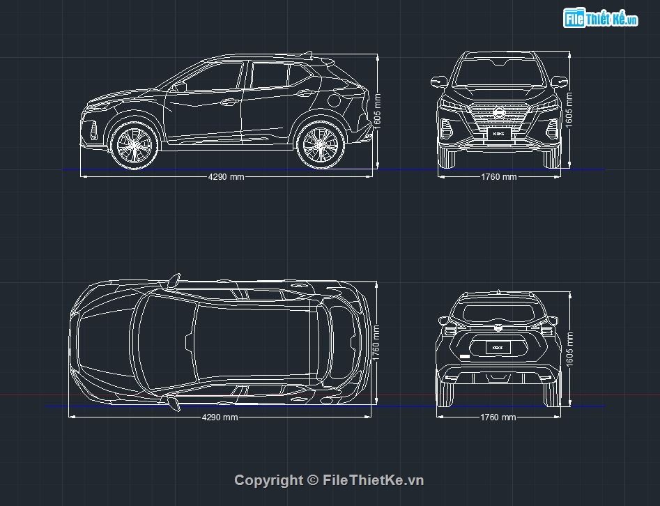 cad tuyến hình xe,tuyến hình xe ô tô,bản vẽ tuyến hình xe