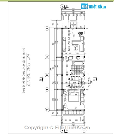 Bản vẽ nhà phố,nhà phố 5 tầng,nhà kích thước 4 x 16m