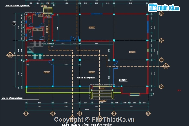 Văn phòng 2 tầng,Cad Văn phòng 2 tầng,bản vẽ nhà làm việc 2 tầng,Nhà làm việc 2 tầng