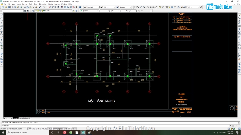 File cad nhà phố 2 tầng,biệt thự 2 tầng 6.2x15.6m,bản vẽ kiến trúc,bản vẽ kết cấu,hồ sơ xin cấp phép xây dựng