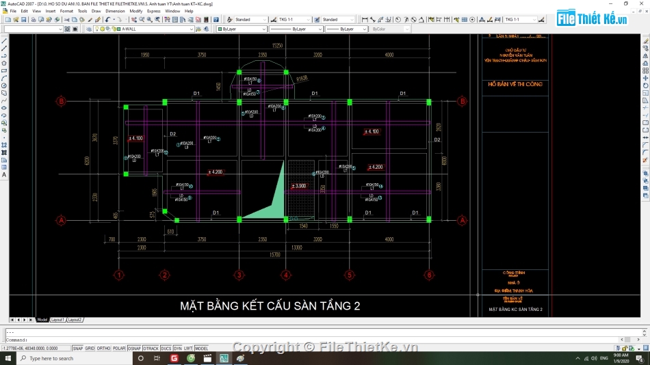 File cad nhà phố 2 tầng,biệt thự 2 tầng 6.2x15.6m,bản vẽ kiến trúc,bản vẽ kết cấu,hồ sơ xin cấp phép xây dựng