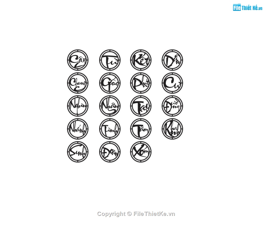 cnc cắt chữ,File cắt chữ cnc,mẫu cnc chữ