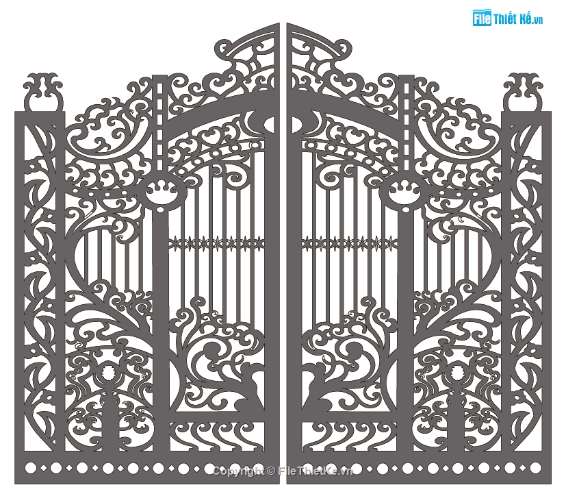 cổng cắt cnc,bộ cổng hoa leo,cổng hoa văn hoa leo