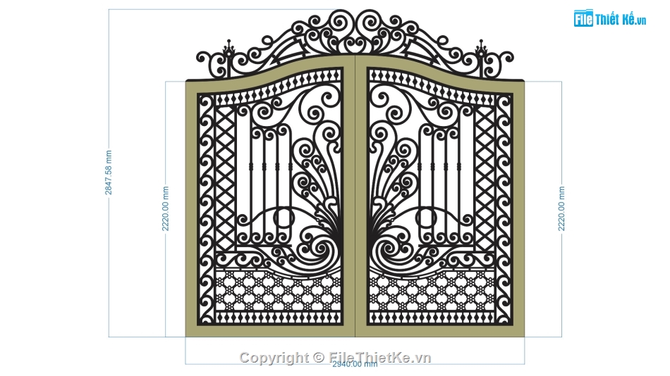 mẫu cổng cắt cnc đẹp,cổng cnc 2 cánh,file cổng 2 cánh,cnc cổng 2 cánh