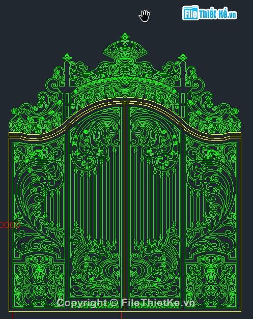 cửa cổng cnc,bản vẽ cổng cnc,cắt cổng cnc đẹp,cnc cổng sắt,file cnc cổng