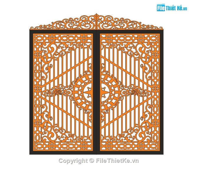 file cắt cnc cửa 2 cánh,cửa cnc biệt thự,Cổng CNC,autocad cnc cổng 2 cánh