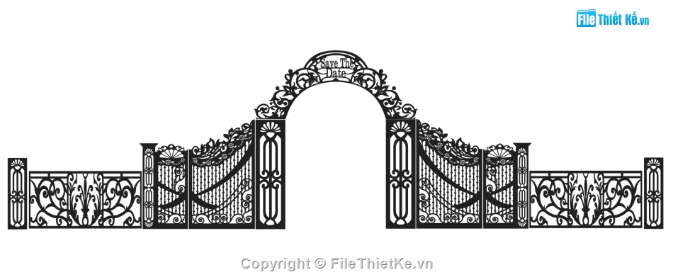 Bản vẽ Cổng cắt CNC,Hoa văn Cổng CNC,cổng đám cưới,Mẫu CNC cổng đáp cưới mới