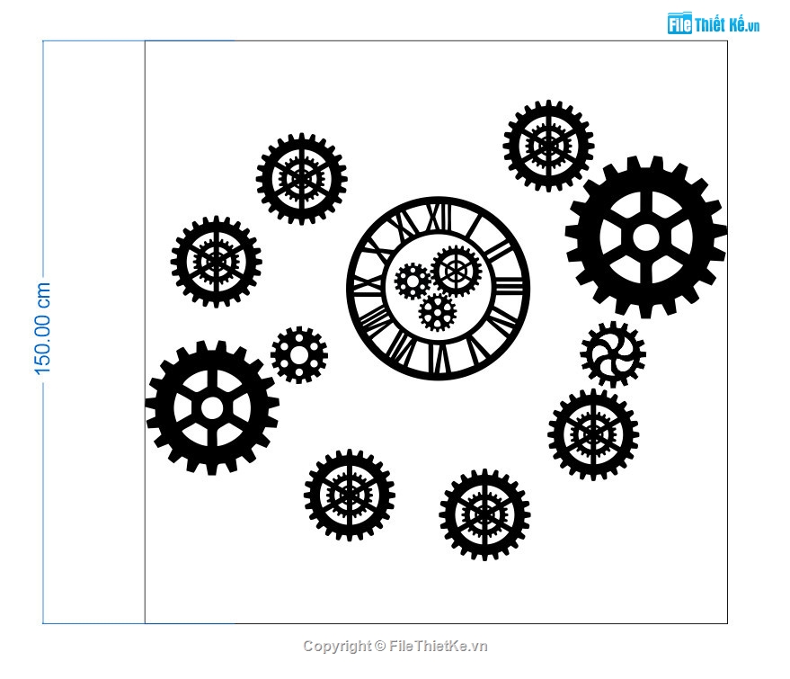 file cnc đồng hồ,mẫu cnc đồng hồ,cắt cnc đồng hồ,thiết kế đồng hồ cnc