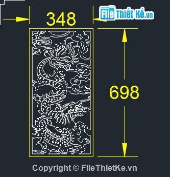 file cnc rồng,mẫu cnc rồng,cắt cnc rồng