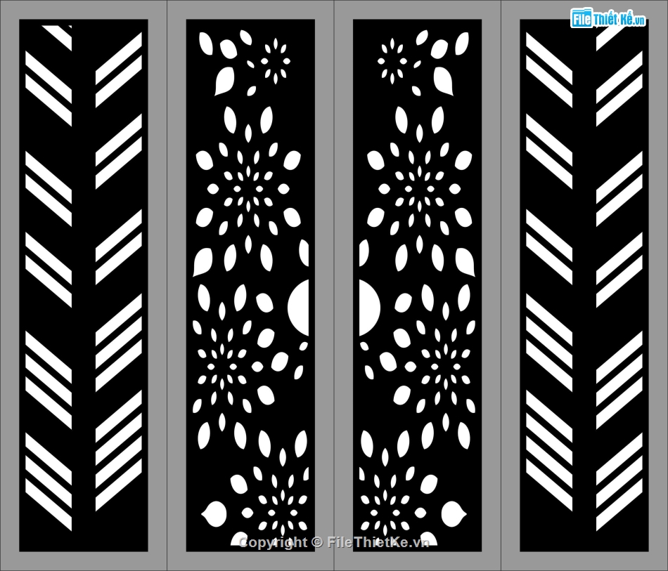 File cắt cổng cnc,cổng 4 cánh cnc,cắt cnc cổng 4 cánh