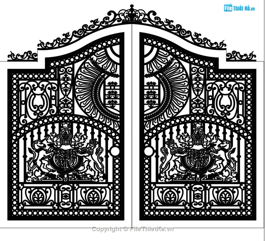 họa tiết phù điêu,File cổng 2 cánh cnc,cn cổng 2 cánh