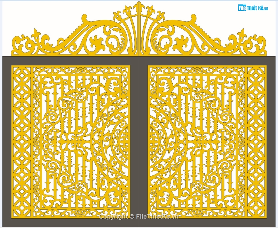 file cnc cổng 2 cánh,mẫu cnc cổng 2 cánh,cổng cnc 2 cánh,cắt cnc cổng 2 cánh