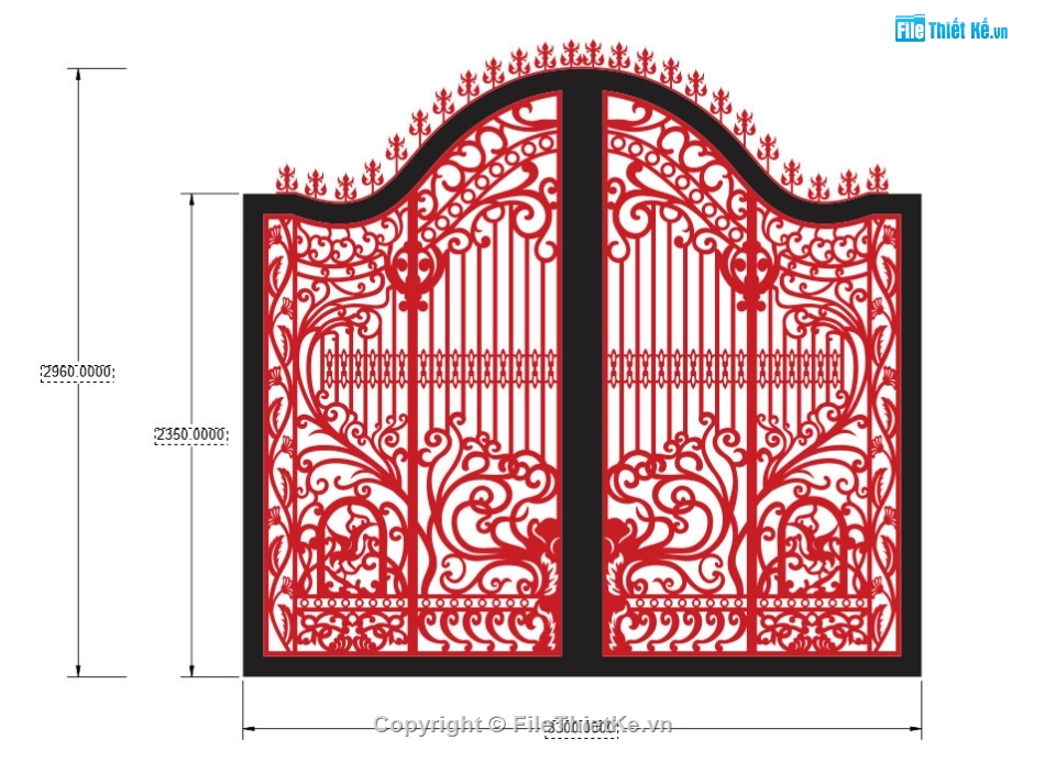 cổng cnc đẹp,mẫu cnc cổng 2 cánh,file cnc cổng 2 cánh,cổng 2 cánh cắt cnc