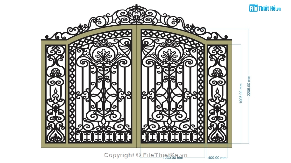 cổng cnc 2 cánh,file cnc cổng 2 cánh,mẫu cnc cổng 2 cánh