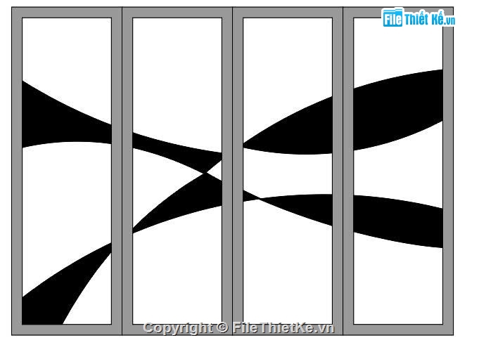 cổng 4 cánh cnc,File cnc cổng 4 cánh,cổng cnc