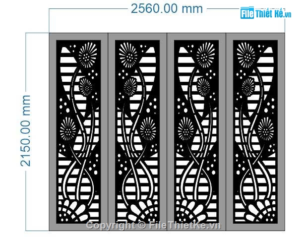 cánh cổng đẹp,file cổng dxf đẹp,cổng 4 cánh mới cnc