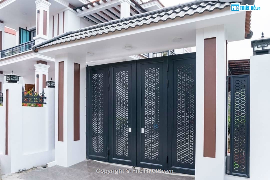 autocad cổng cnc,cổng cnc 4 cánh,file cnc cổng 4 cánh,mẫu cnc cổng 4 cánh