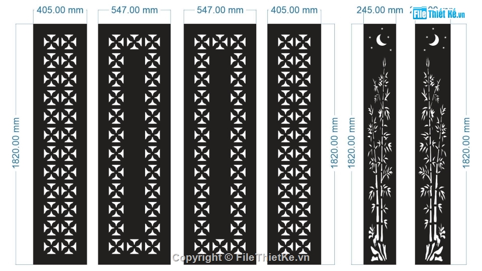 vách cnc,cổng 4 cánh cnc,File cổng 4 cánh