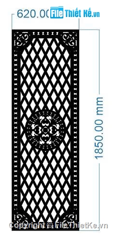 cổng cửa cnc,cổng cnc 1 cánh,File cổng 1 cánh cnc