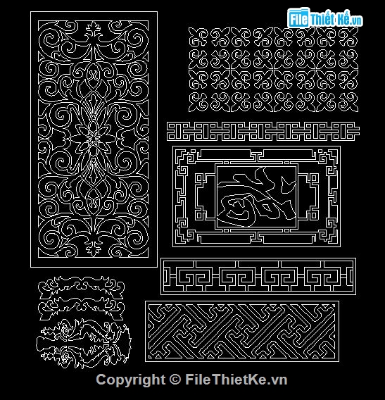 File hoa văn,hoa văn cnc,cnc hoa văn,File hoa văn cnc đẹp,File dxf hoa văn cnc