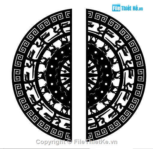 File hoa văn,hoa văn cổng,cổng cnc hoa văn trống đồng