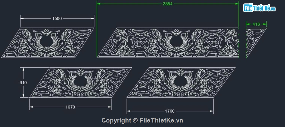 File lan can cnc đẹp,File dxf lan can cnc,mẫu cnc lan  can
