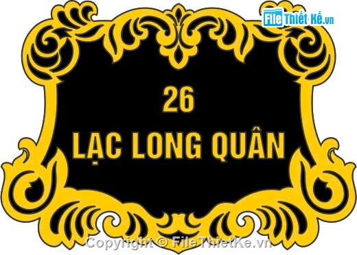 mẫu cnc biển nhà,biển số,cnc biển số