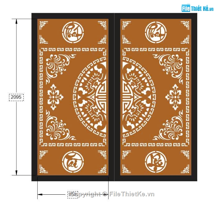 File cổng 2 cánh cnc,mẫu cổng 2 cánh,file cnc cổng 2 cánh