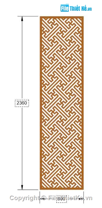 vách cnc chữ vạn,vách gấm cnc,vách chữ vạn