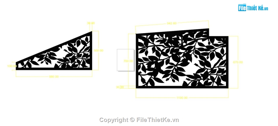 vách lá cnc,cnc vách cây,File vách cây cnc