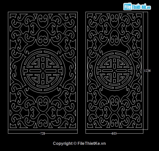 vách ngăn cnc,file cnc vách ngăn chữ thọ,mẫu cnc vách ngăn chữ thọ