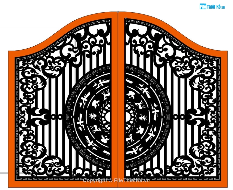 File cổng 2 cánh cnc,mẫu cổng cnc 2 cánh,cổng cnc 2 cánh,autocad cổng 2 cánh