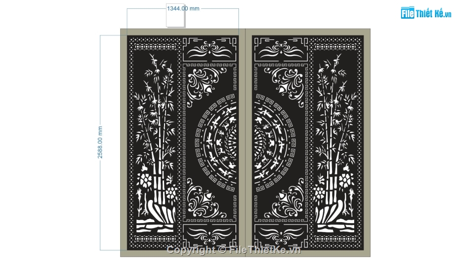 File cổng 2 cánh cnc,cn cổng 2 cánh,cnc 2 cánh