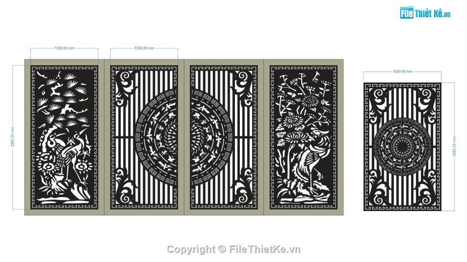 File cổng 4 cánh,cổng trống đồng,cổng trống đồng 4 cánh