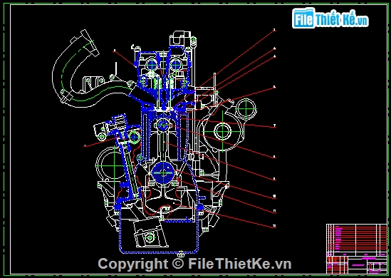 đồ án cơ khí,động cơ zmz-514,đồ án ô tô