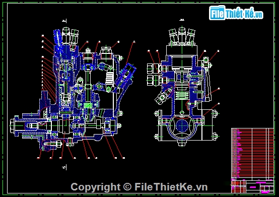 đồ án cơ khí,động cơ zmz-514,đồ án ô tô