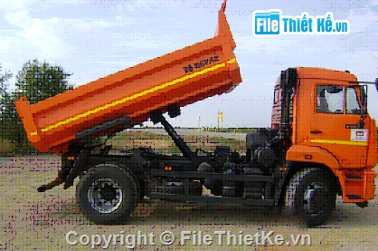 khai thác hệ thống truyền lực,truyền lực trên ô tô KAMAZ 43255,Đồ án ô tô