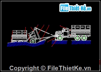 kỹ thuật xe vận tải,bản vẽ kỹ thuật,đồ án khai thác kỹ thuật xe
