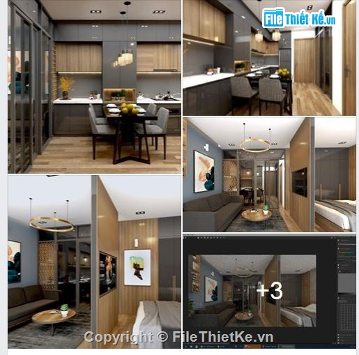 nội thất căn hộ,sketchup nội thất căn hộ,mẫu nội thất căn hộ,3d nội thất căn hộ