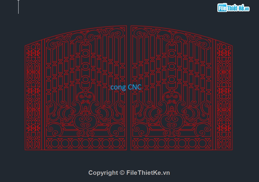 mẫu cổng 2 cánh CNC,cổng đẹp 2 cánh CNC,cánh cổng đẹp,cổng 2 cánh CNC đẹp