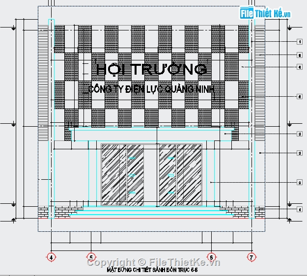 bản vẽ hội trường,file hội trường,bản vẽ cad hội trường,Hội trường công ty