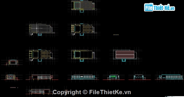 bản vẽ hội trường,file hội trường,bản vẽ cad hội trường,Hội trường công ty