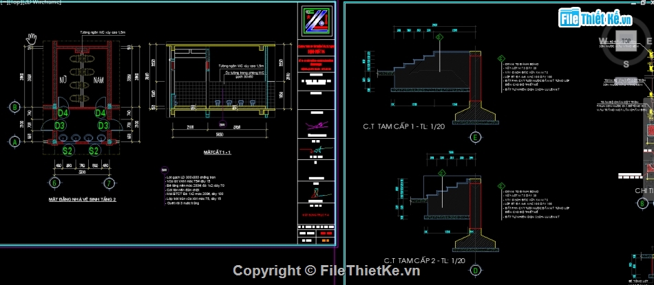 trường mầm non 2 tầng,mầm non 2 tầng 15.7x53.65m,File cad Trường mầm non,File cad 2 tầng 5 phòng học,Nhà lớp học 2 tầng 5 phòng học