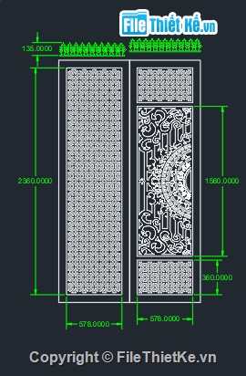 Cổng CNC file dxf,File dxf Cổng cnc,Autocad cổng cnc,Cổng trống đồng cnc,Bản vẽ cổng trống đồng cnc