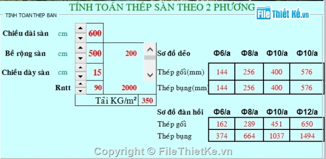 cốt thép,ép cọc bê tông cốt thép,bê tông cốt thép,Chương trình tính cốt thép bằng excel