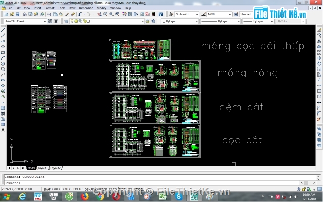 file excell đồ án nền móng,file excell tính nền móng,đồ án nền móng,nền móng,file excell đồ án nền móng full