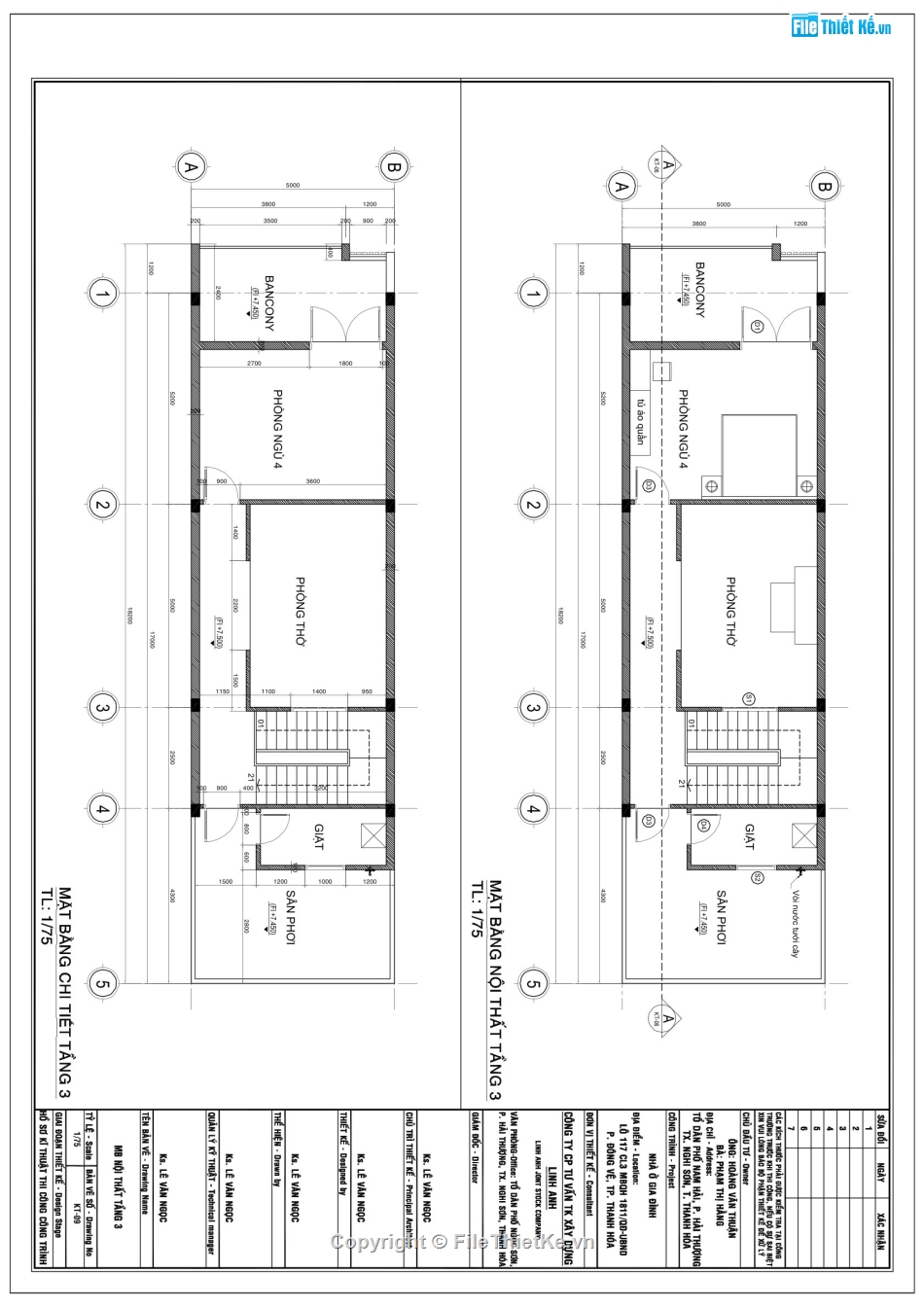 thiết kế nhà 2.5 tầng,File cad nhà phố 2.5 tầng,bản vẽ nhà phố 2 tầng,mẫu nhà phố 2 tầng 5x18.2m,kiến trúc nhà phố 2.5 tầng