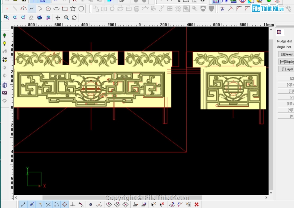 File jdpaint triện cnc đẹp,triện bàn thờ cnc,mẫu triện cnc đẹp