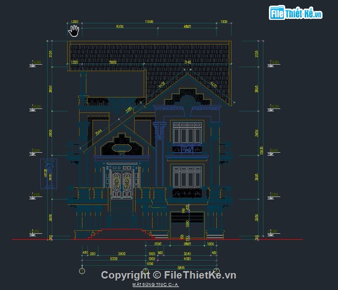 biệt thự 4 tầng,kiến trúc biệt thự,kiến trúc 4 tầng