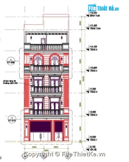 nhà phố 4 tầng,kiến trúc nhà phố,bản vẽ nhà phố